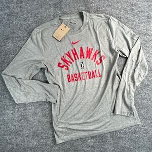 Nike College Park Skyhawks G League Dri-FIT Long Sleeve Shirt Mens S NWT